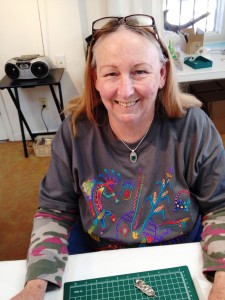 Linda is always a delight to have in the Tuesday morning Addicted to metal clay class!